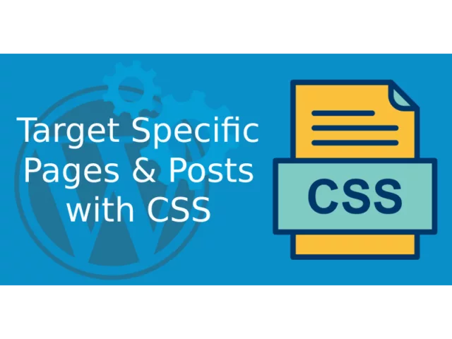 How to Target CSS in WordPress Banner image